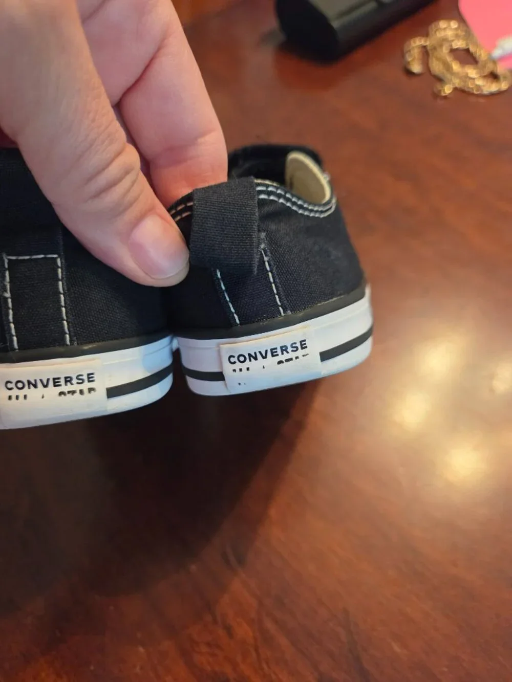 Kids Converse velcro